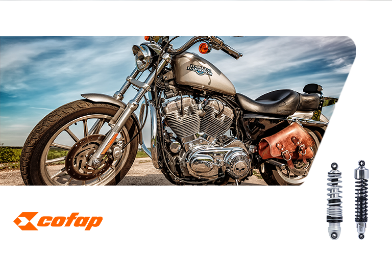  Amortecedores Cofap oferecem segurança e conforto para motocicletas de alta cilindrada