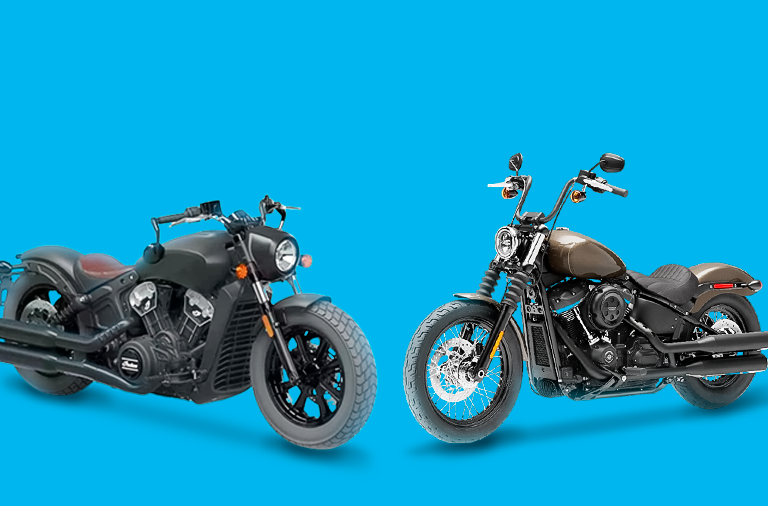  Harley-Davidson Street Bob vs Indian Scout Bobber