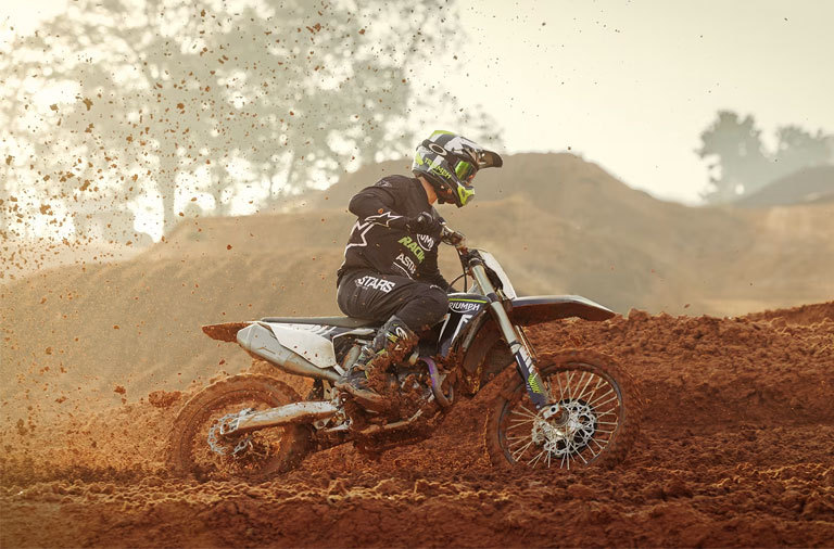  Revelada nova TF 250-X, moto que inaugura linha off-road da inglesa Triumph