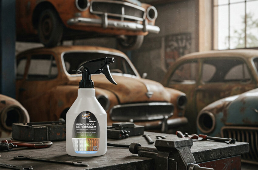  Orbi Química Apresenta o Novo Removedor de Ferrugem White Lub na Automec 2025