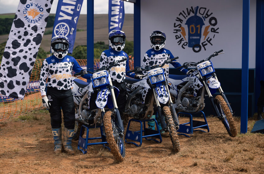  Yamaha promove experiência inédita misturando manobras radicais e milkshakes no Campeonato Brasileiro de Motocross